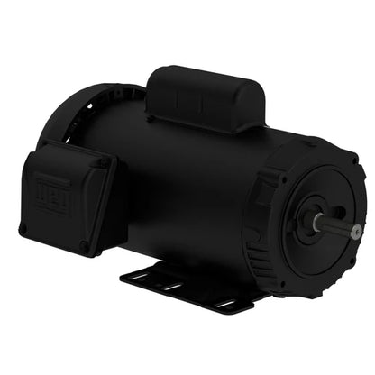 .3318ES1BW56C-S WEG General Purpose C-Face Motor (.33 HP, 1 Phase, 115/208-230 Volt, W56C Frame, 60 Hz, TEFC Enclosure, Foot-Mounted) - KG Power Systems