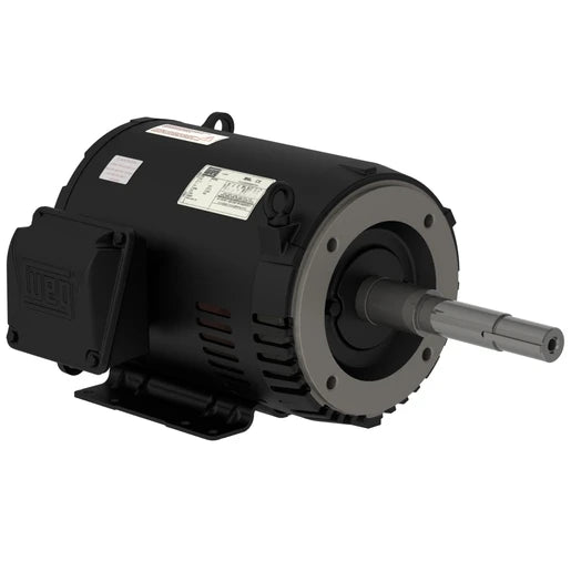 00712OT3E254JP-S WEG Pump Motor (Rolled Steel, JP NEMA Premium Efficiency, 7.5 HP, 6P, 254/6JP, 3PH, 230/460//190-220/380-415 V, 60 Hz, IC01 - ODP - Foot-mounted)