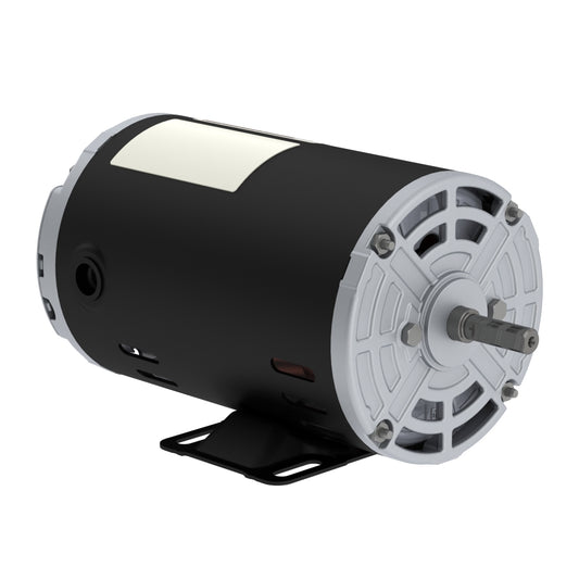 .2518OT3E48-S WEG General Purpose Rolled Steel Motor (.25 HP, 1800 RPM, 3 Phase, 60 Hz, 48 Frame, ODP Enclosure, 208-230/460 Volt, F1 Mount, Foot-Mounted) - KG Power Systems