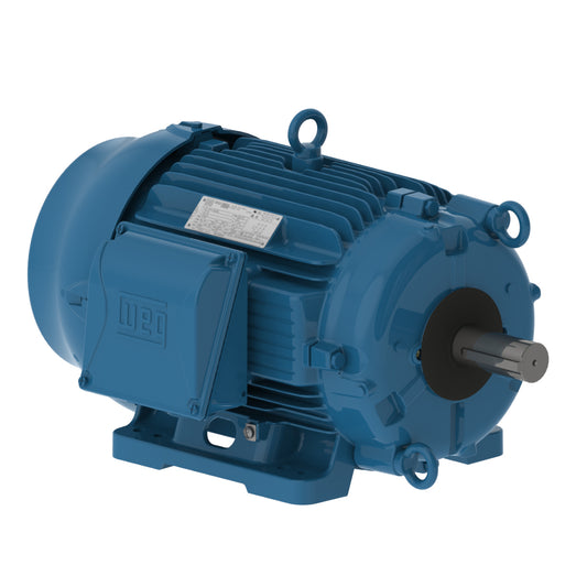 02018ET3ECT256TF1-WG WEG W22 Cooling Tower NEMA Premium Efficiency Motor (20 HP, 4P, 254/6T Frame, 3 Phase, 230/460 Volt, 60 Hz, IC411, TEFC Enclosure, Foot Mounted)