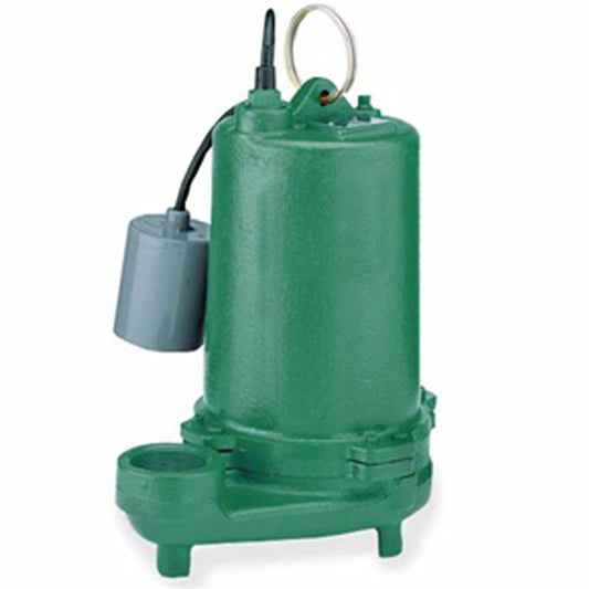 ME750220M Myers Submersible Effluent Pump (1/2 HP, 1 Phase, 230 Voltage, 20' Cord Length, 3/4" Solids Handling, Manual Switch)