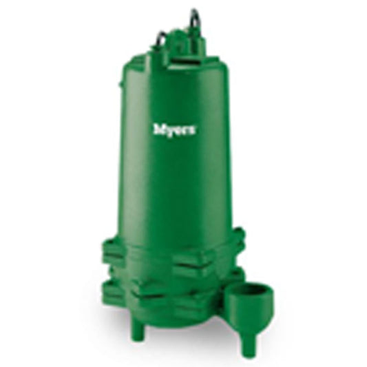 ME100D-43 Myers Effluent Pump (1 HP, 3 Phase, 460 Voltage, 20' Cord Length, 3/4" Solids Handling, Manual Switch, Double Seal)