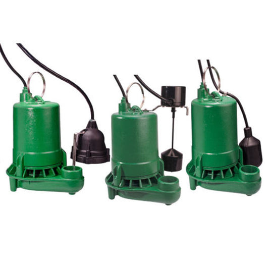 MSCI50D20 Myers Submersible Sump Pumps (1/2 HP, 1 Phase, 115 Voltage, 20' Cord Length, 1-1/2" Discharge, Piggy Back Diaphragm Switch)