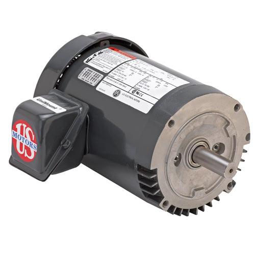 T12S1ACR U.S. Motors General Purpose Motor (1/2 HP, 56C Frame, Three Phase, 3600 RPM)