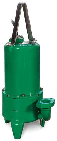Myers 28200D100, VR2 Series, Model VRH20A-21, Grinder Pump (2 HP, 230 Volts, 1 Phase, 3450 RPM, 60 Hz, 1-1/4" NPT Discharge, 21 GPM Max, 170 FT Max Head, 20 Cord Length, Automatic)