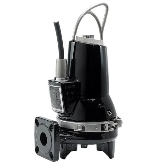 98280877 Grundfos Submersible Sewage Grinder Pump (Model SEG.A15, SEG Series, Submersible Wastewater Pumps, 4-1/10 HP, 460 Volts, 3 Phase, 1-1/2" NPT Vertical Discharge, 92.5 GPM Max, 129.9 ft. Max Head)