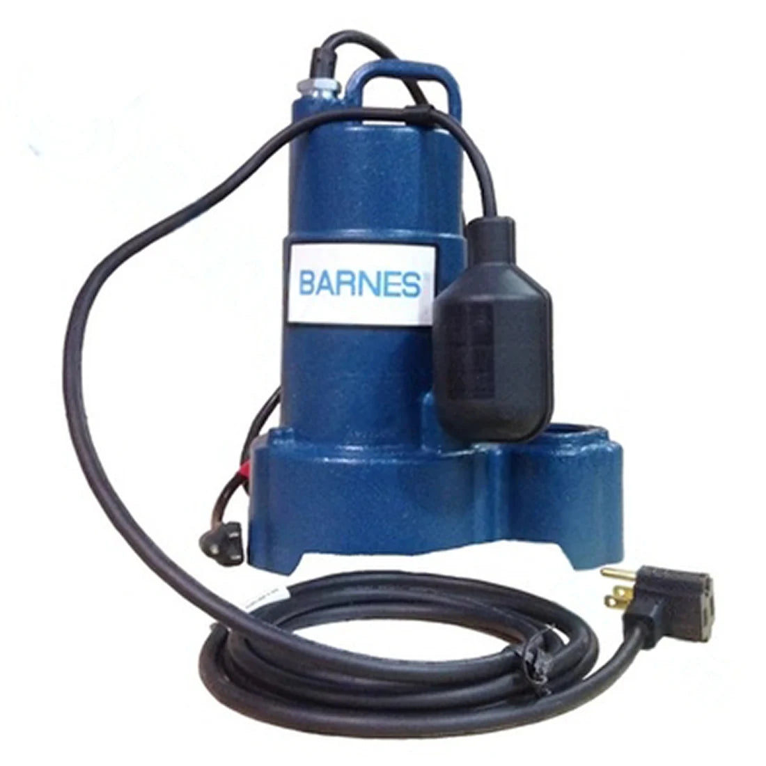 112549 Crane Barnes SP33 Series Submersible Effluent Pumps (SP33A, 1/3 HP, 120 Volt, 1 Phase, 1/2" Max Solids, 1-1/2" NPT Discharge, 3450 RPM, 10' Cord, Automatic)