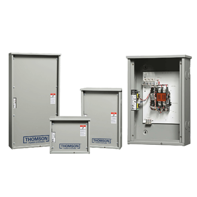 TS912A0100B Thomson Power Systems TS910 Series Transfer Switch (SERVICE ENTERANCE ATS TYPE, 240V MAX VOLTAGE, 1 QTY PER PHASE, TS910 Automatic Transfer Switch Series)