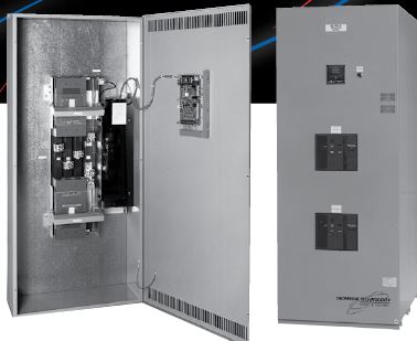 TS 88xA - 0150 1 Thomson Technology Transfer Switch (600 MAX. VOLT, 150 AMPS, T,J FUSE TYPE, TS880 Automatic Transfer Switch Series)