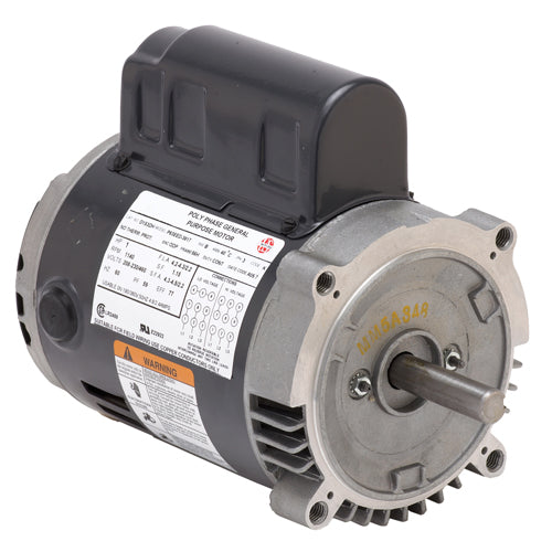 D12ARM2N9 US Motor (1/2 HP, ODP, 1625 RPM, 1 Phase, 115V, 56 Frame)