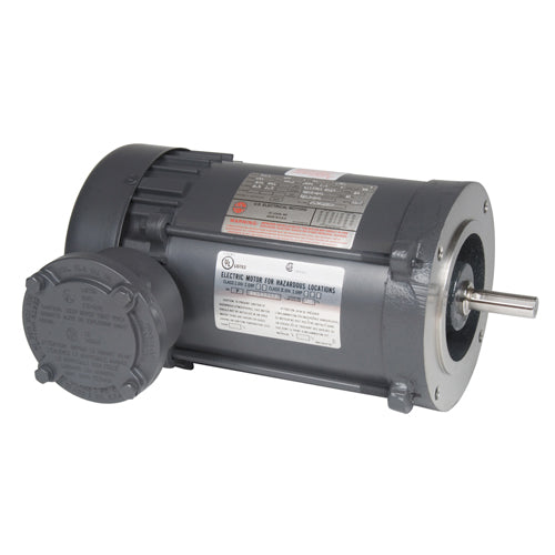 Y13S2BCR U.S. Motors Duel and Single Label C Face Hazardous Location Motor (1/3 HP, 230/460 Voltage, Three Phase, 1800 RPM)