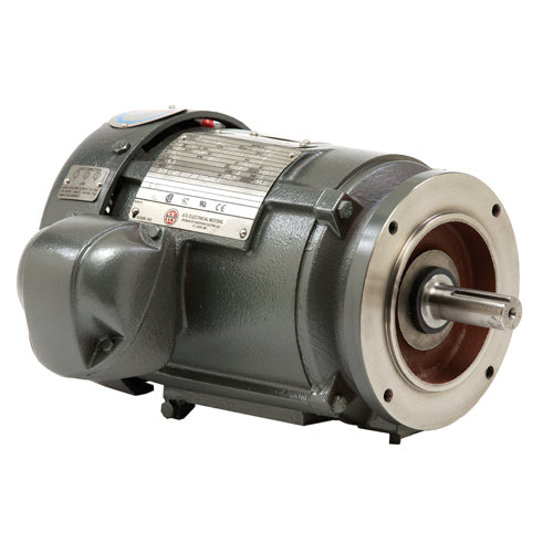 8P2P2CCR2 U.S. Motors General Purpose NEMA Proficient Motor (2 HP, 1800 RPM, 460 Volts, Three Phase, TEFC Enclosure)