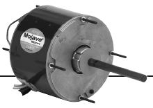 1859H U.S. Motors Perm. Split Capacitor MOJAVE Series Condenser Fan Motor (1/6 HP, 208-230 Volts, 1075 RPM)