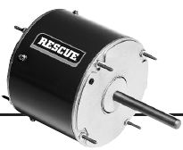 5462 U.S. Motors RESCUE Permanent Split Cap. Condenser Fan Motor (1/6 - 1/3 HP, 208-230 Volts, 1075 RPM)