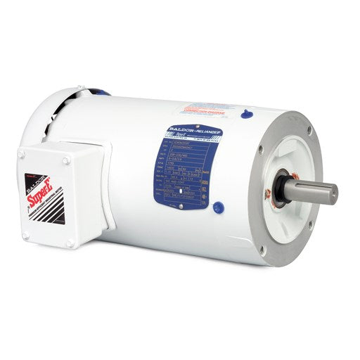 VEWDM3710T Baldor Washdown Motor 7.5HP, 1770 RPM, 3PH, 60HZ, 213TC, 3738M, TEFC