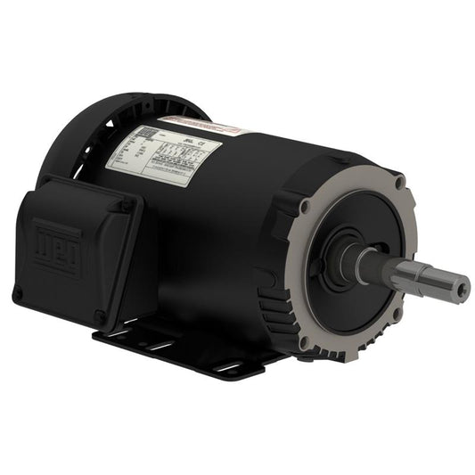 00112ET3E145JM-S WEG Close Coupled Pump Motor (1 HP, 3 Phase, 230/460 Voltage, TEFC Enclosure, 1200 RPM, 143/5JM Frame)