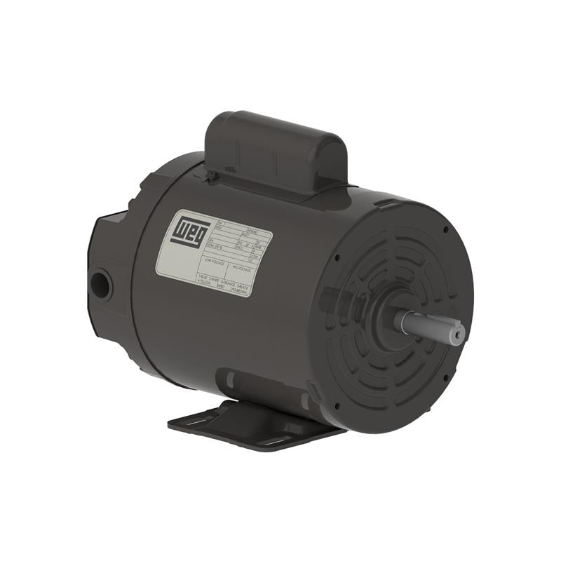 .5018ES1BPFC56 WEG Motor (0.5 HP, 1800 RPM, 1 Phase, C56 Frame, TEAO Enclosure, 115/208-230 Voltage)