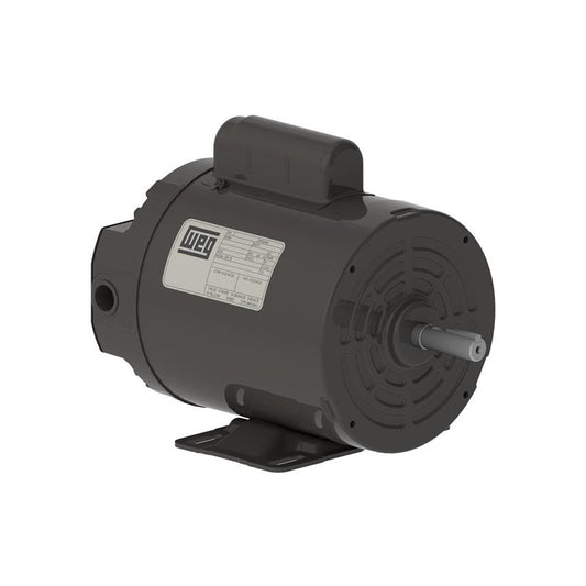 .7518ES1BPFB56 WEG Motor (0.75 HP, 1800 RPM, 1 Phase, B56 Frame, TEAO Enclosure, 115/208-230 Voltage)