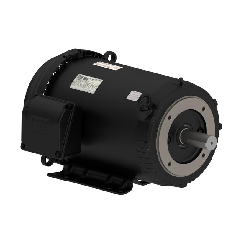 00118ET3H143TC-S WEG Motor (1 HP, 1800 RPM, 3 Phase, 60 Hz, 143/5TC Frame, Foot Mount, TEFC, 575 V)