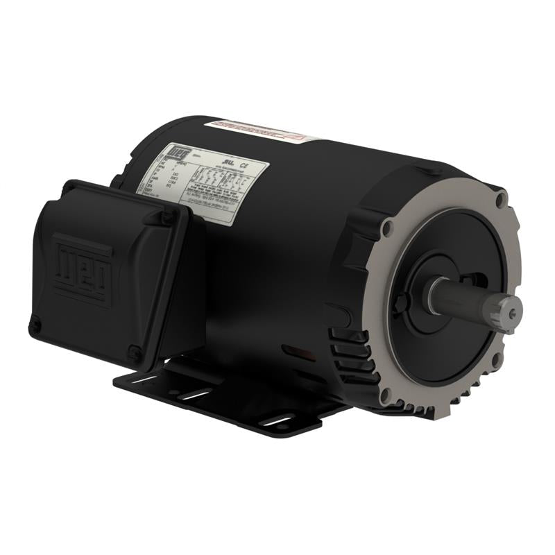 01036OT3H213TC-S WEG Motor (10 HP, 3600 RPM, 3 Phase, 213/5TC, ODP, 575 V, Foot Mount)