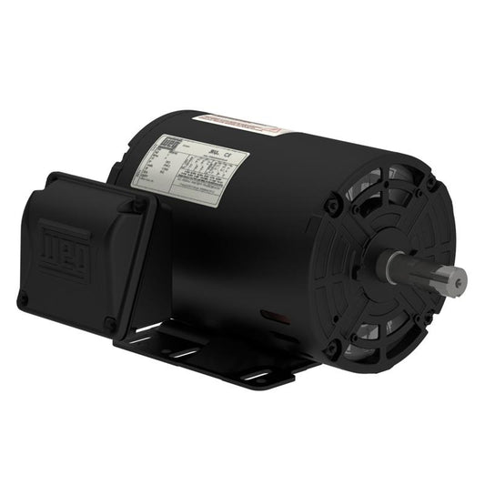 00158OT3E145T-SG WEG Motor (1.5 HP, 1800 RPM, Three Phase, 143/5T Frame, ODP Enclosure, 208-230/460 Voltage)