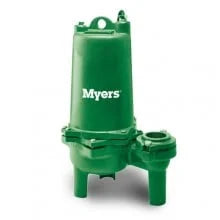 WHR20H-21 Myers WHRH Series High Head Sewage Pump (2HP, 230V, 1 Phase, 2" NPT Vertical Discharge, Manual)