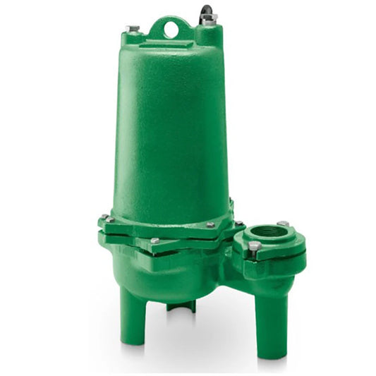 WHR10H-01 Myers High Head Solids Handling Sewage Pump (Model # 27165E011, WHRH Series, 1 HP, 208 Volts, 1 Phase, 2" NPT Vertical Discharge, 125 GPM Max, 55 ft Max Head, 20 ft Cord, Manual)
