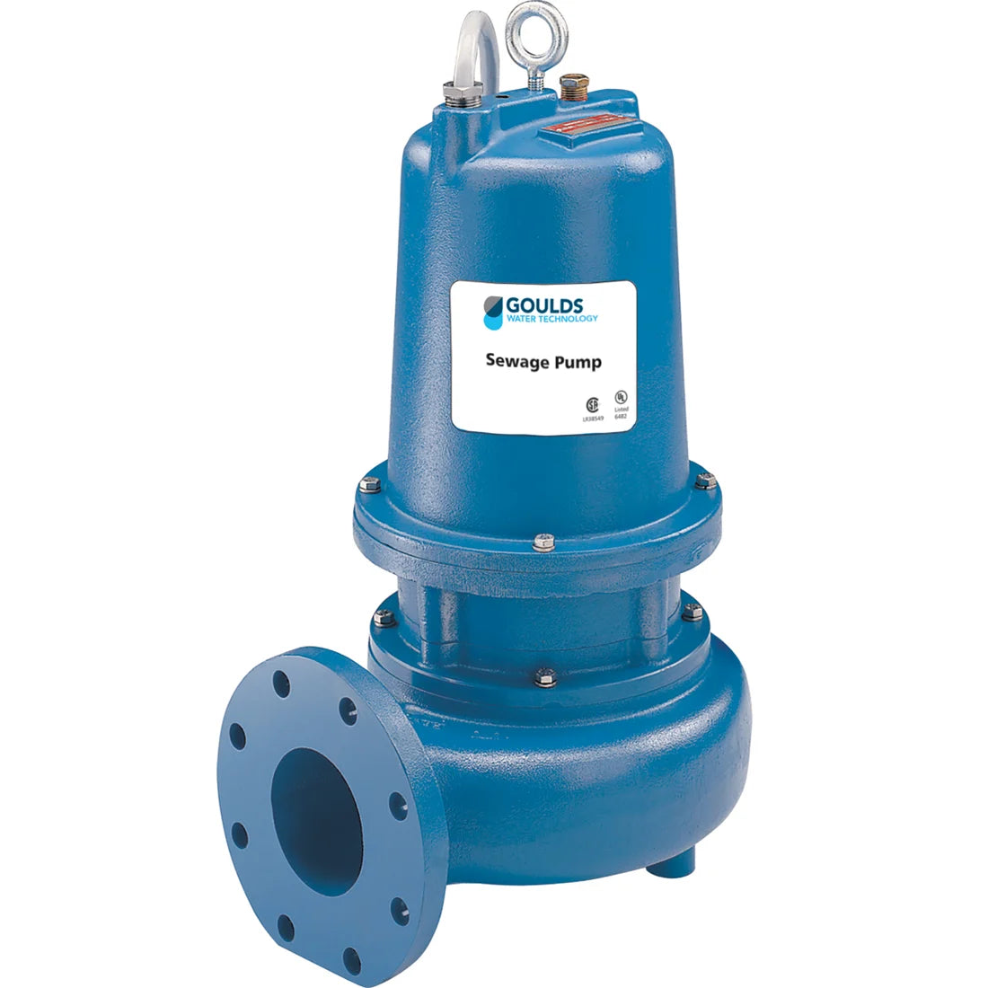 Goulds Pumps WS1518D4M Submersible Sewage Pump (1 1/2 HP, 208 Volts, 1 Phase)