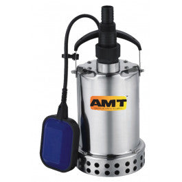 AMT Pumps 5010-99 Submersible Utility Sump Pumps (3/4 HP, 115V, 1-1/4" Discharge, 3450 RPM, Stainless Steel, Automatic Float)