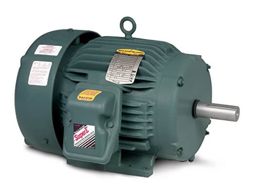 ECP2280T-4 Baldor Severe Duty Motor (5 HP, 900 RPM, 3 Phase, 460 Voltage, 254T Frame (NEMA), TEFC, Foot Mounted)