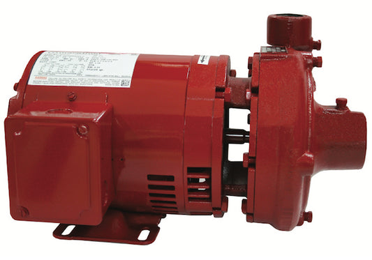 168326LF Bell & Gossett e3516T Series e-1535 Cast Iron Centrifugal Pump (5HP, 3450 RPM, 2" NPT Suction, 1-1/2" NPT Discharge)
