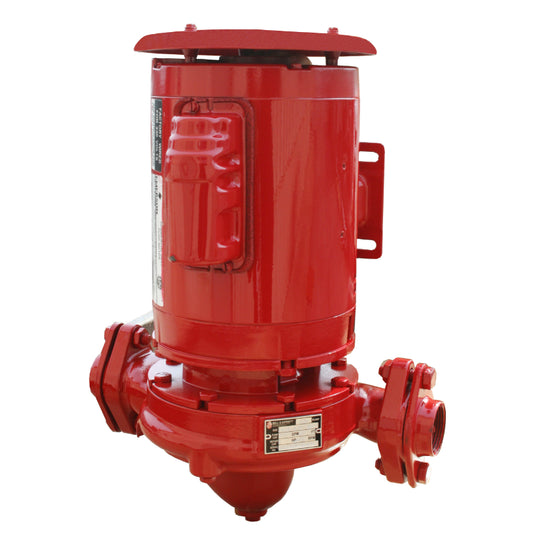 e90-1.5AAB-5-3 Bell & Gossett In-Line Pump Series Model e-90 (1.5AAB, BF, 5 HP, 3600 RPM, 56J Frame with 5.25" Impeller, Standard Seal, Baldor, TEFC Enclosure, 208-230/460 Volt, 3 Phase, 85 GPM, 100 ft)