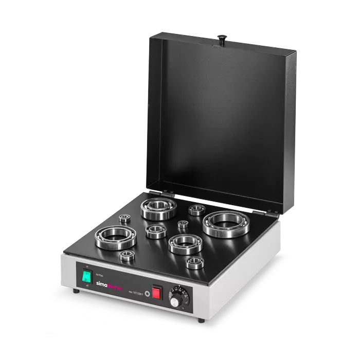 HPL 200 Simatec Electric hot plate with thermostat controlled bearing heating (Model # 110-18080, 120V/60 Hz) - 1 Unit