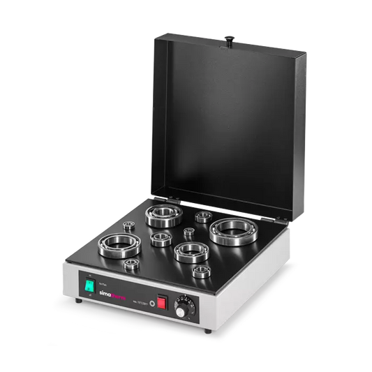 HPL 200 Simatec Electric hot plate with thermostat controlled bearing heating (Model # 110-18080, 120V/60 Hz) - 1 Unit