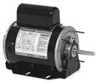 CHC244A Baldor Direct Drive Fan Motor, Single Phase, TEAO, 48Z Frame (1/3 HP, 1800 RPM)