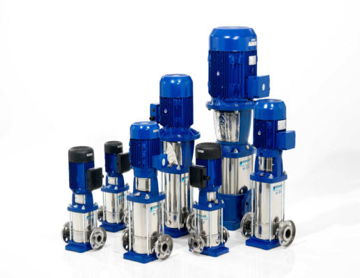 10SV6FB30 Goulds Pump Liquid END ONLY e-SV Series Vertical Multi-Stage Pump (2" Connection, 60 Hz, 2 Pole, 3500 RPM, Viton® Shaft Seal, 180TC Motor Frame Size, 6 Stages, 53 GPM Nominal Flow, Motor Not Included)