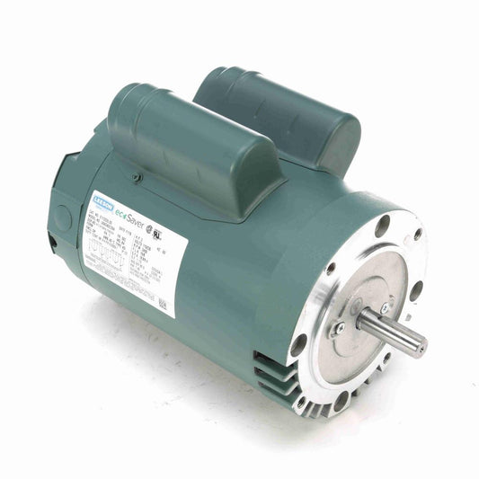 113335.00 Leeson General Purpose Motor  (U6C34DC51, 2 HP, 56 Frame, 3450RPM, 115/208-230V, DP) - KG Power Systems