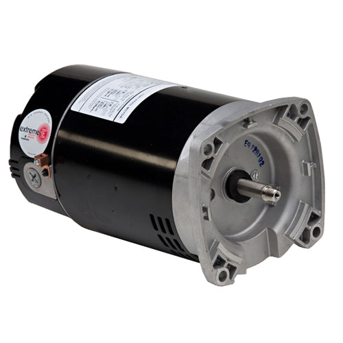 EB983 Nidec US Motor Square Flange Pool Motor (2.25/0.38 THP, 56Y Frame, ODP Enclosure, 230 Volt, CWLE Rotation, 2 Speed, Square Flange, 60 Hz)