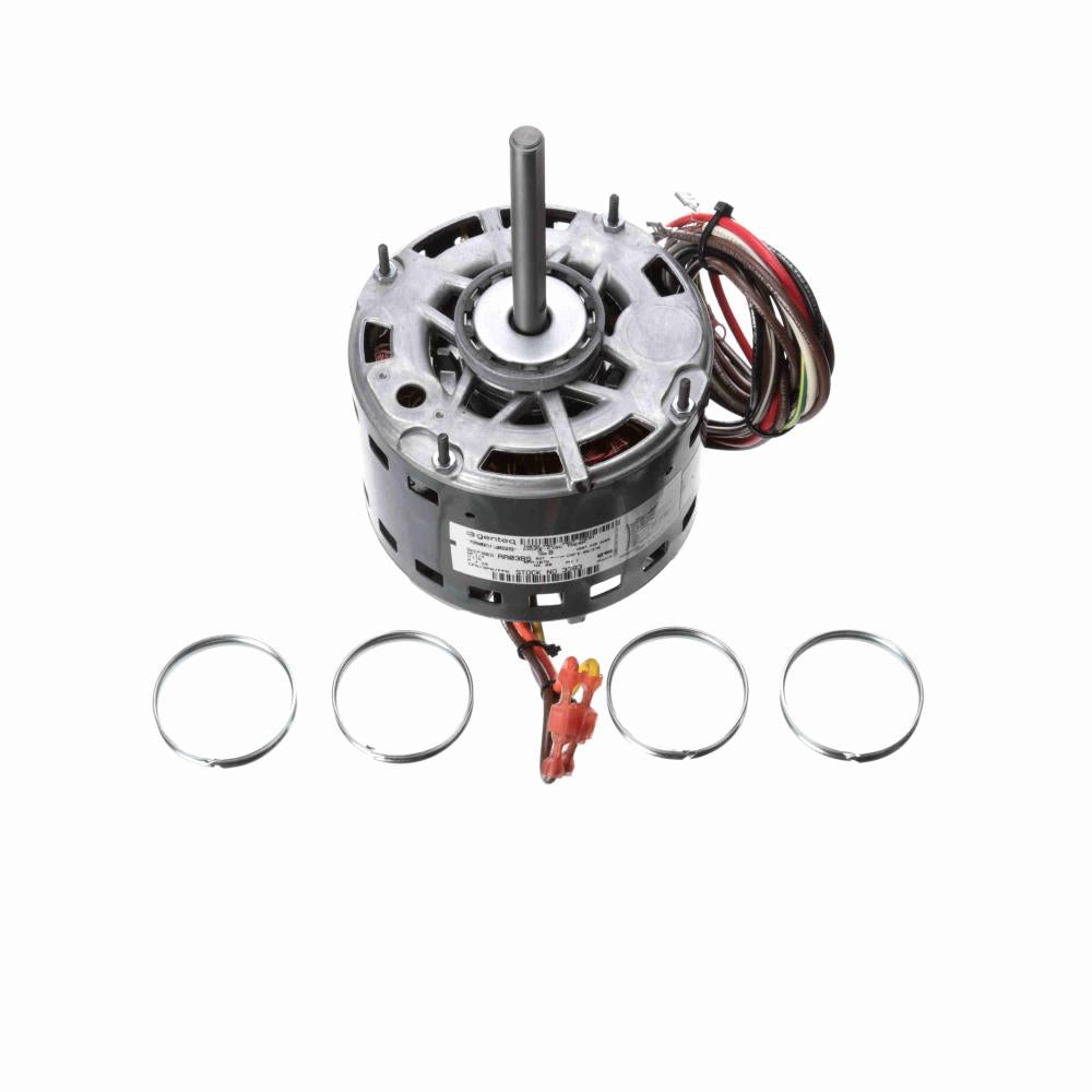 3383 Fasco Direct Drive Motor (1/4 HP, 1075 RPM, OAO Enclosure, 48Z frame, 5.6" Diameter, 115 Volt, 1 Phase, 2 Speed)