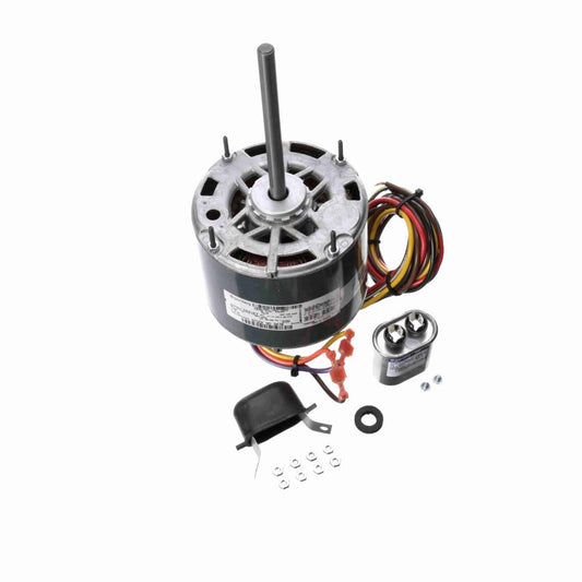 3470 Fasco Direct Drive Motor (1/4-1/6 HP, 1625 RPM, OAO Enclosure, 48Z Frame, 460 Volt, 1 Phase, 2 Speed, Semi Enclosed)