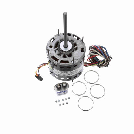 3986 Fasco Direct Drive Motor (1/3 HP, 1075 RPM, OAO Enclosure, 48Z Frame, 208-230 Volt, 1 Phase, 60/50 Hz, 3 Speed)