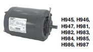 H981 Century and Universal Electric Hot Water Circulator Pump Motor  (1/2 HP, 56Y Frame)