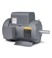 L3608T Baldor General Purpose Motor (5 HP, 3600 RPM, 230 Volt, 1 Phase, 60 Hz, 184T Frame, TEFC Enclosure, Foot Mount) - KG Power Systems