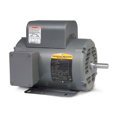 L1430TM Baldor General Purpose Motor (5 HP, 230 Volt, 1800 RPM, Single Phase, ODP Enclosure, 184T Frame, Foot Mounted) - KG Power Systems