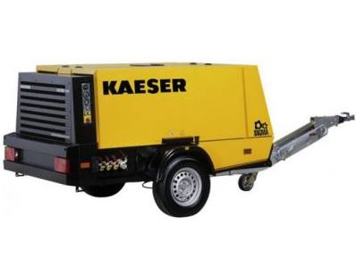 M100 Kaeser Portable Air Compressor (375 CFM, 100 PSI, Diesel, Tow Behind)