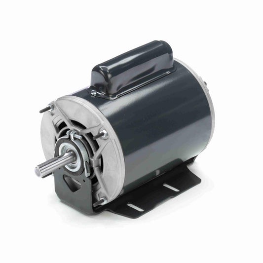 4688 Marathon Belt Drive Fan and Blower Motor (Capacitor Start, 1 HP, 56Z Frame, ODP Enclosure, 6.5" Diameter, Single Phase, 115/208-230 Volt, Rolled Steel, Resilient Base)