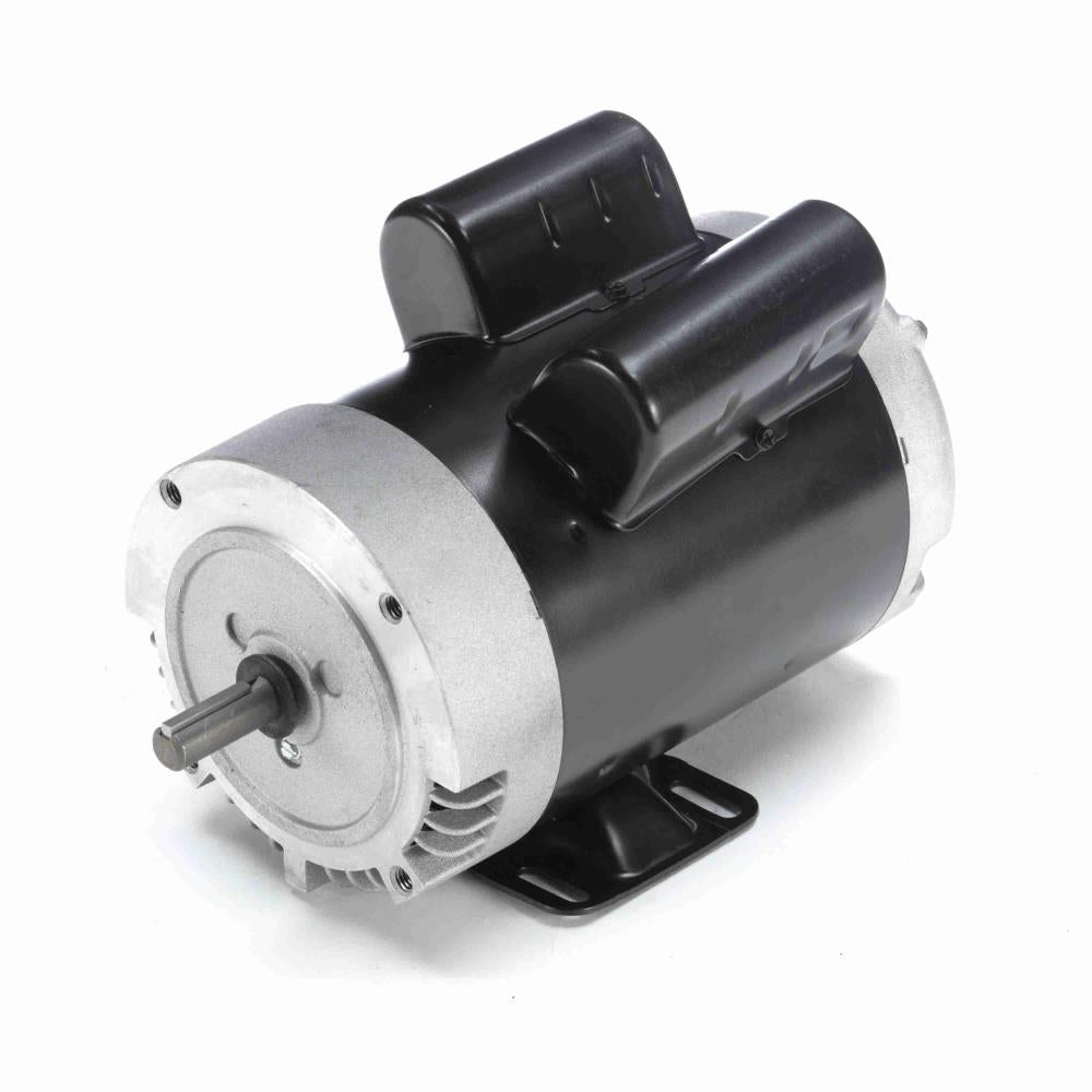 MC1269A Marathon General Purpose Motor (Cap Start, 2 HP, 56 Frame, 6.5" Diameter, ODP Enclosure, Single Phase, 115/230 Volt, REV Rotation, Manual Overload, Rolled Steel, Rigid Base)