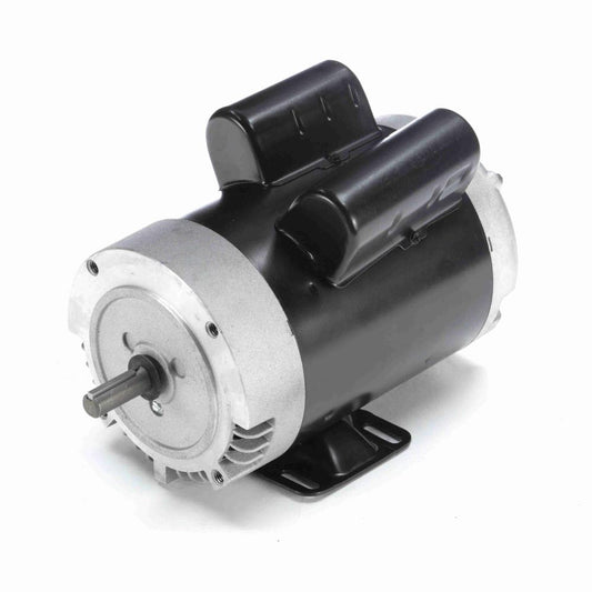 MC1269A Marathon General Purpose Motor (Cap Start, 2 HP, 56 Frame, 6.5" Diameter, ODP Enclosure, Single Phase, 115/230 Volt, REV Rotation, Manual Overload, Rolled Steel, Rigid Base)