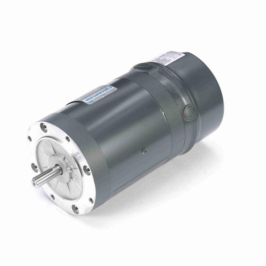 K457 Marathon Brakemotor (1/2 HP, 3 Phase, 56 Frame, 6.5" Diameter, TENV Enclosure, 208-230/460 Volt, Reversible Rotation, Rolled Steel Construction, C-Face, Footless, Single Shaft)