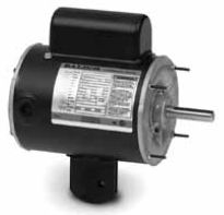 YPC364A Baldor Yoke Pedestal Fan Motor , 48YZ Frame, Single Speed (1/2 HP, 1200 RPM)